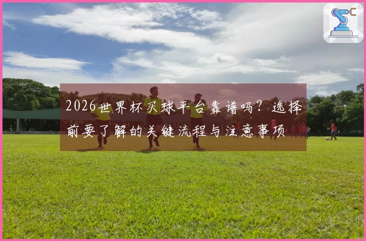 2026世界杯买球平台靠谱吗？选择前要了解的关键流程与注意事项